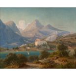 Rötteken, Carl Johann Friedrich Ado...: Castel Toblino am Tobliner See bei Trient