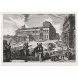 Piranesi, Giovanni Battista: Veduta della Piazza di Monte Cavallo