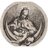 Gheyn II, Jacques de - zugeschriebe...: Die Jungfrau mit dem Kind auf der Mondsichel