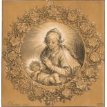 Ploos van Amstel, Cornelis: Die Madonna mit dem Kind im Rosenkranz