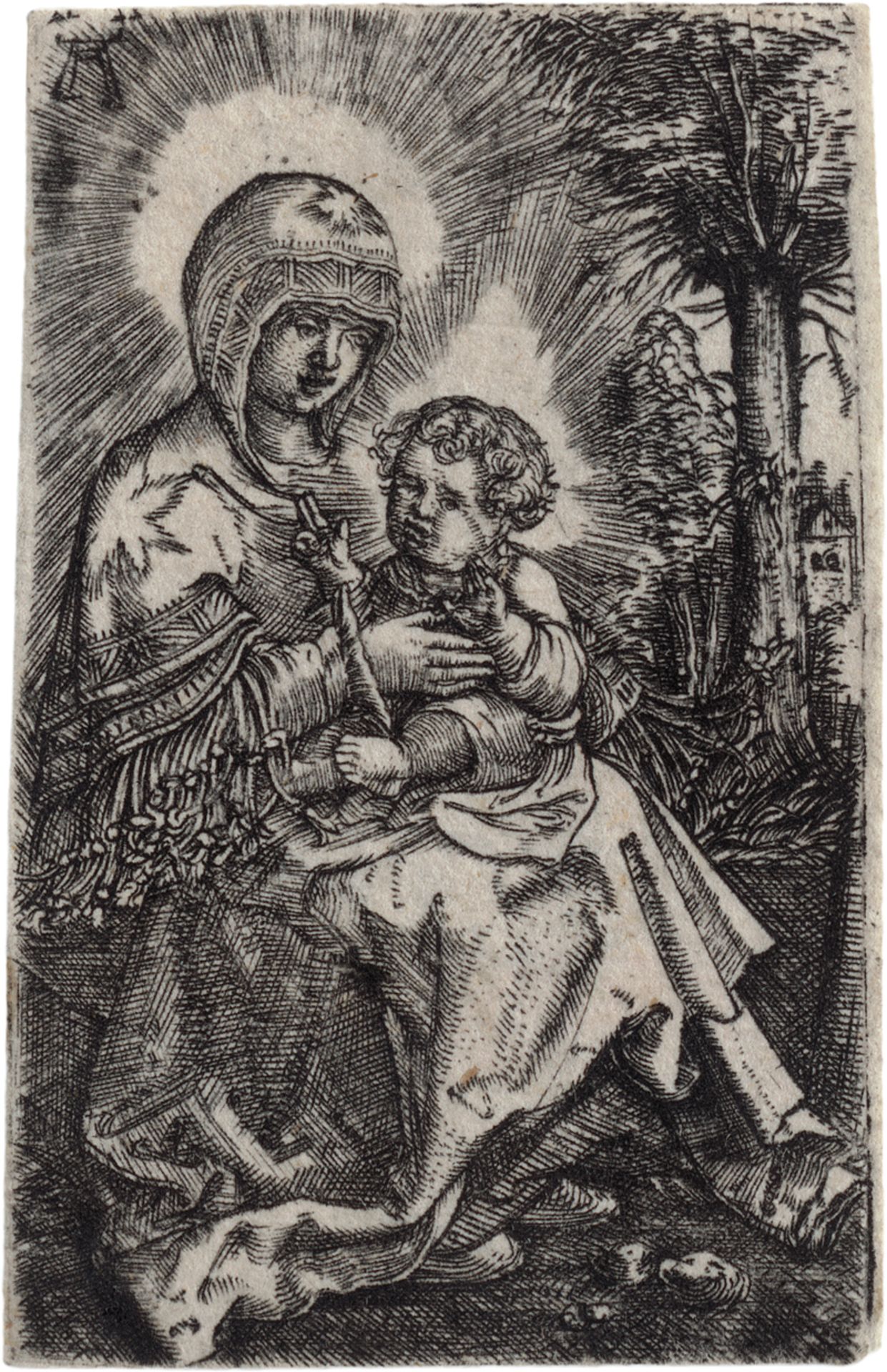 Altdorfer, Albrecht: Die "schöne Maria" in einer Landschaft