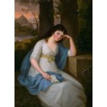 Guttenbrunn, Ludwig: Bildnis der Anna Alexandrovna, Herzogin von Serracapriol...