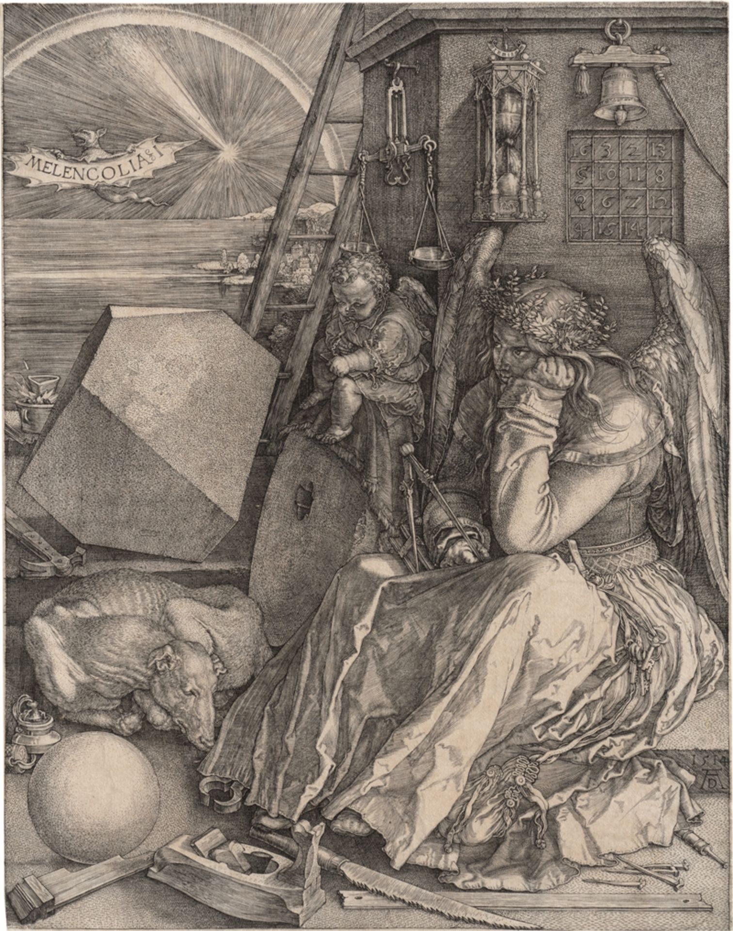 Dürer, Albrecht: Die Melancholie (Melencolia I)