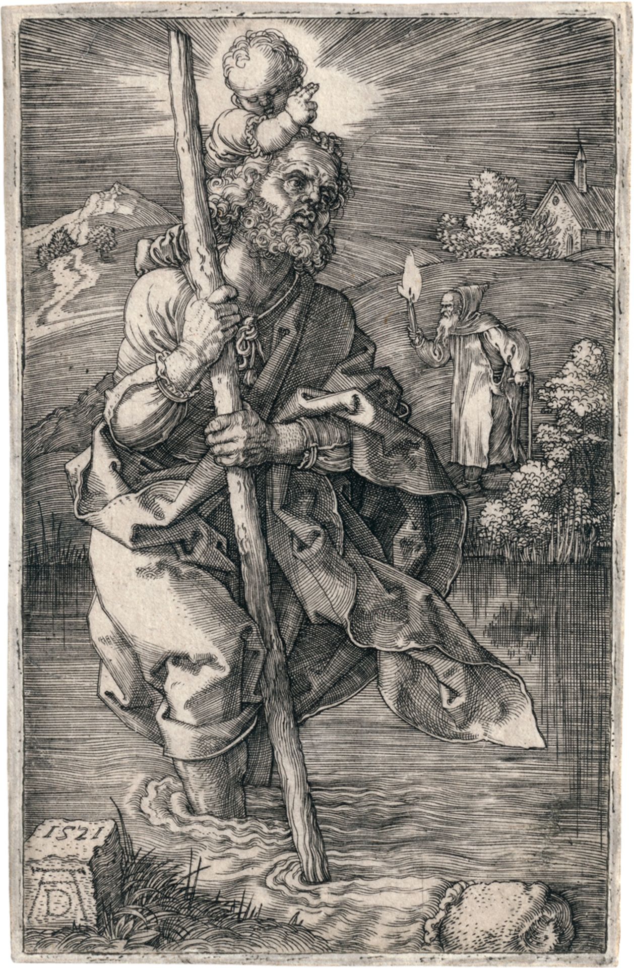 Dürer, Albrecht: Der hl. Christophorus