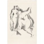 Archipenko, Alexander: Two female Nudes