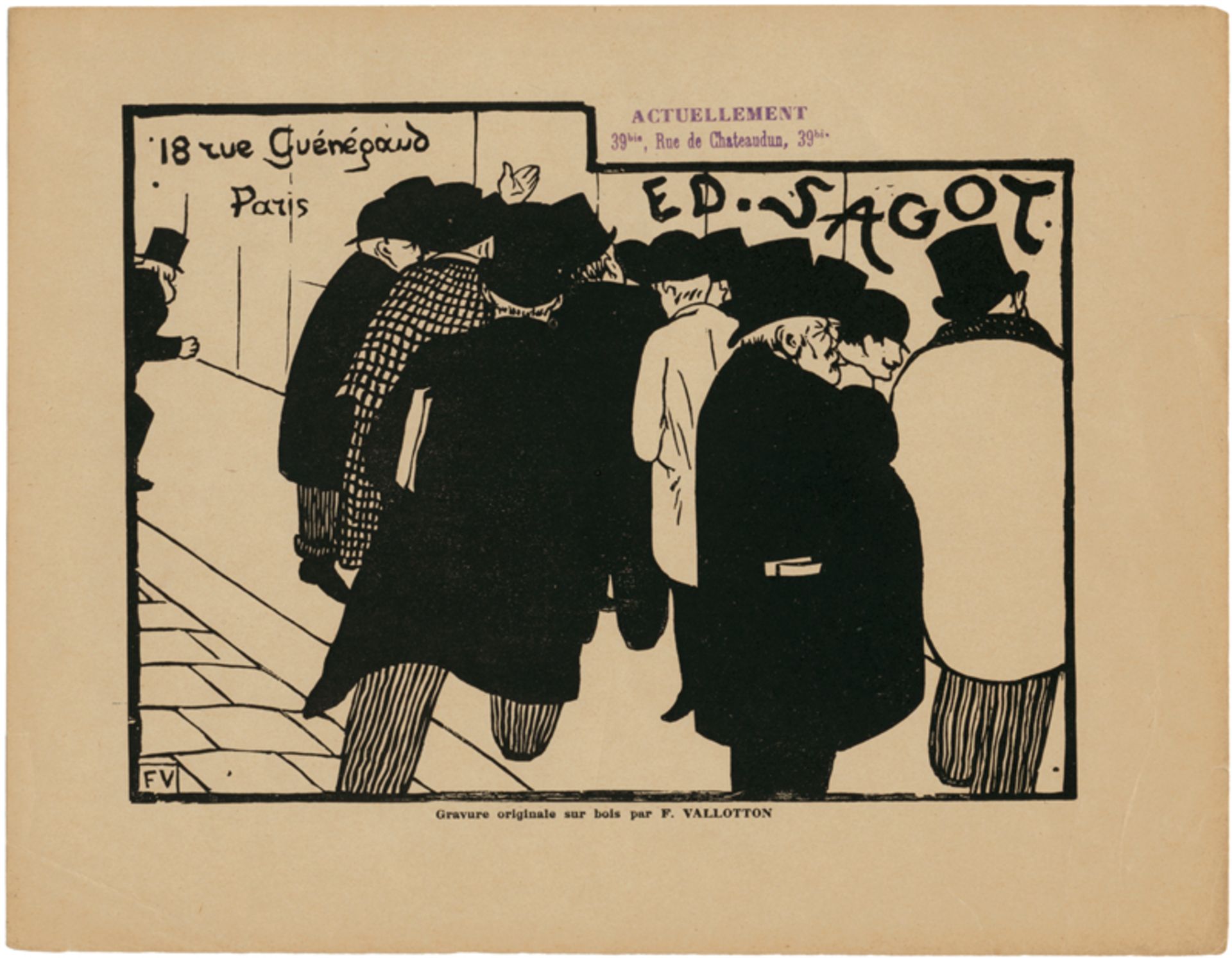 Vallotton, Felix: Les amateurs d'estampes