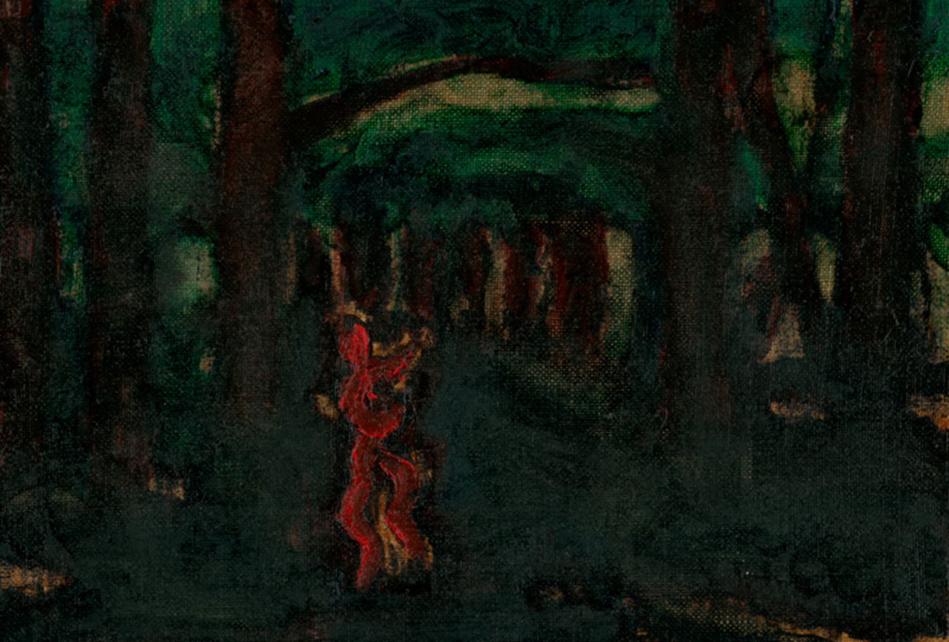 Kasseböhmer, Axel: Landschaft mit Faun