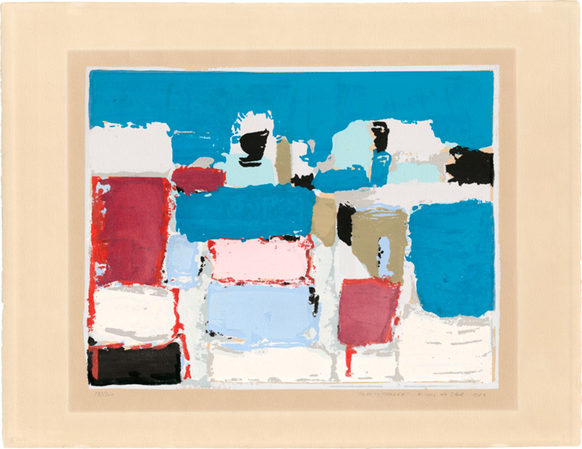 Stael, Nicolas de: Mediterranée