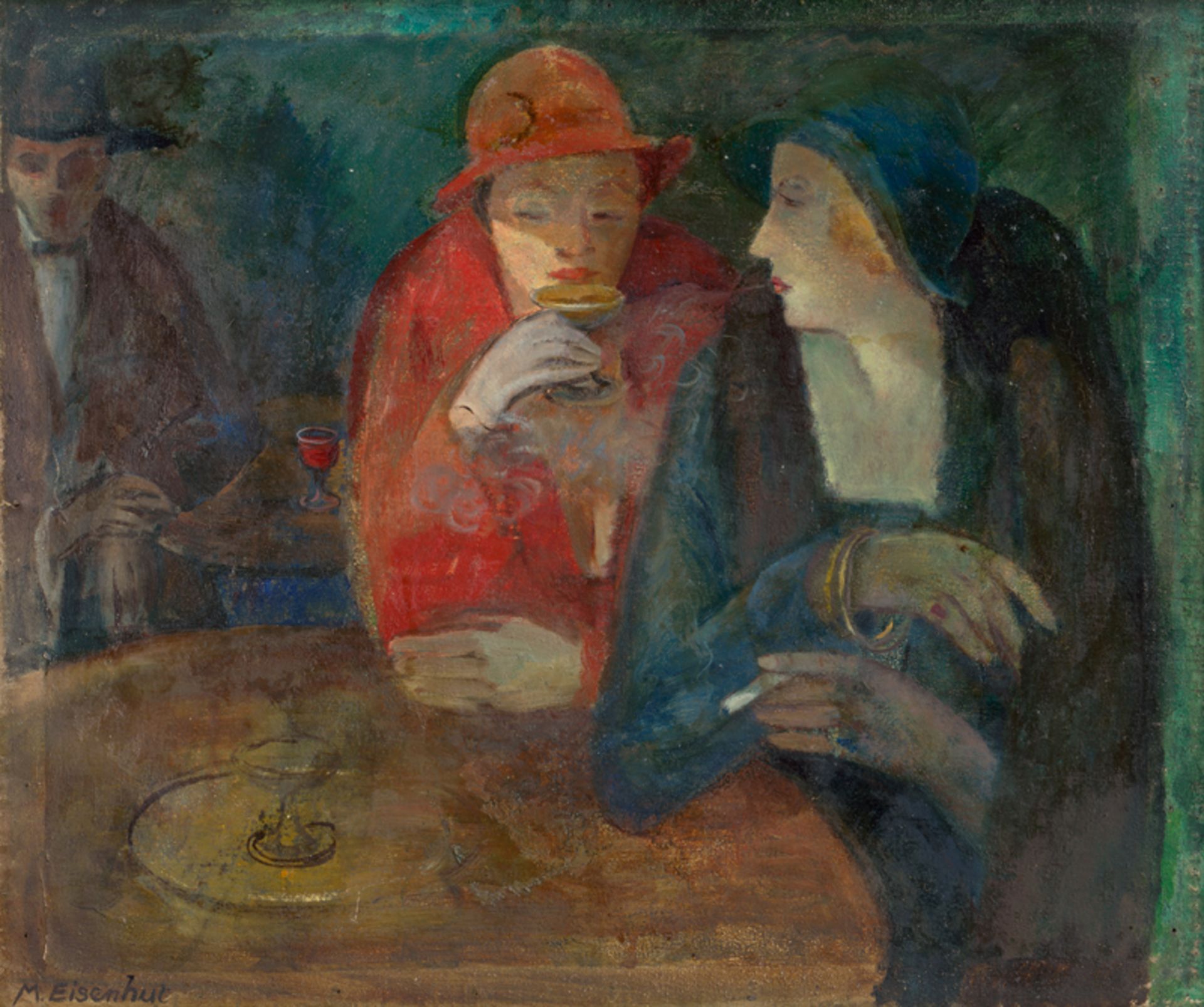 Eisenhut, Max: Frauen im Café