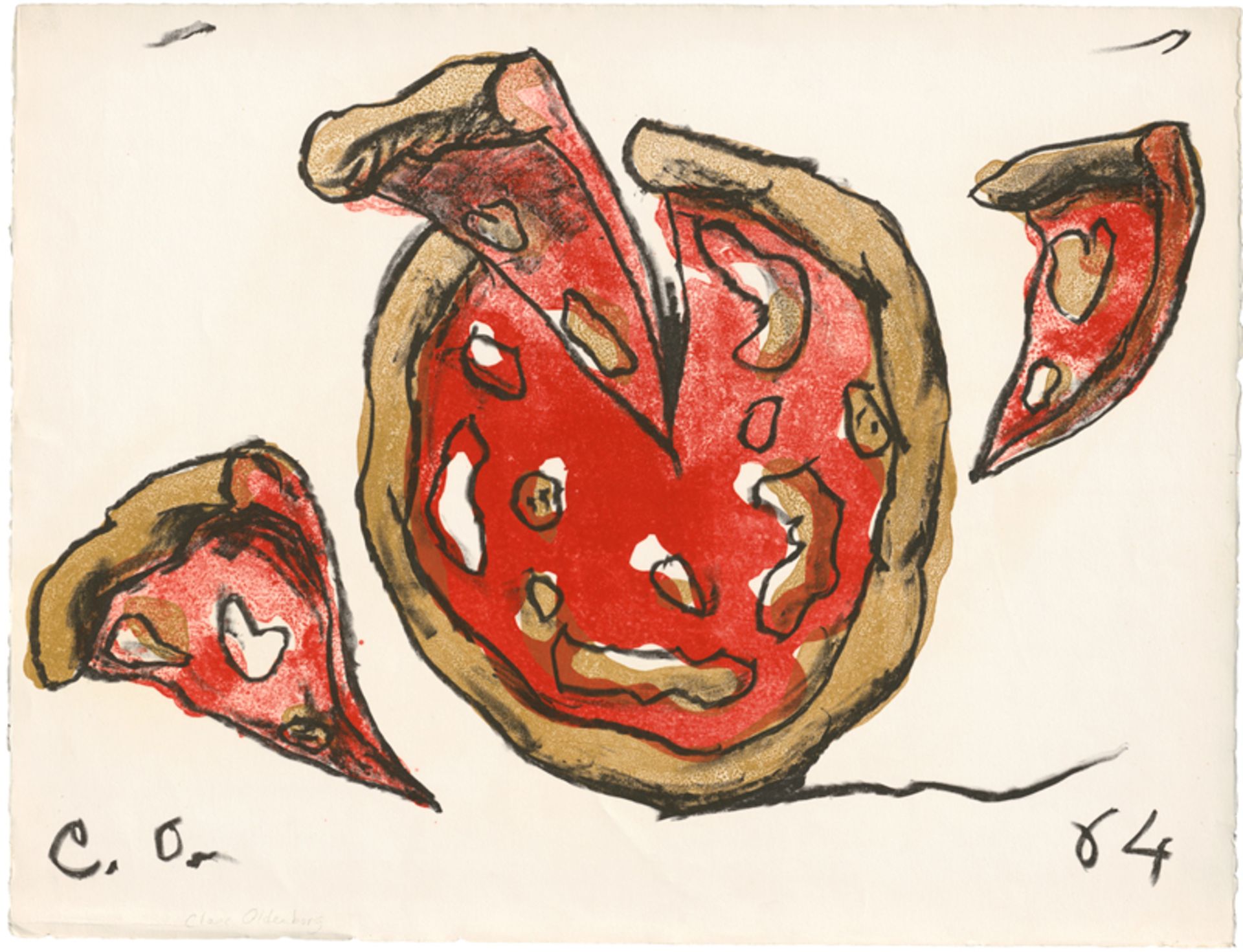 Oldenburg, Claes: Flying Pizza