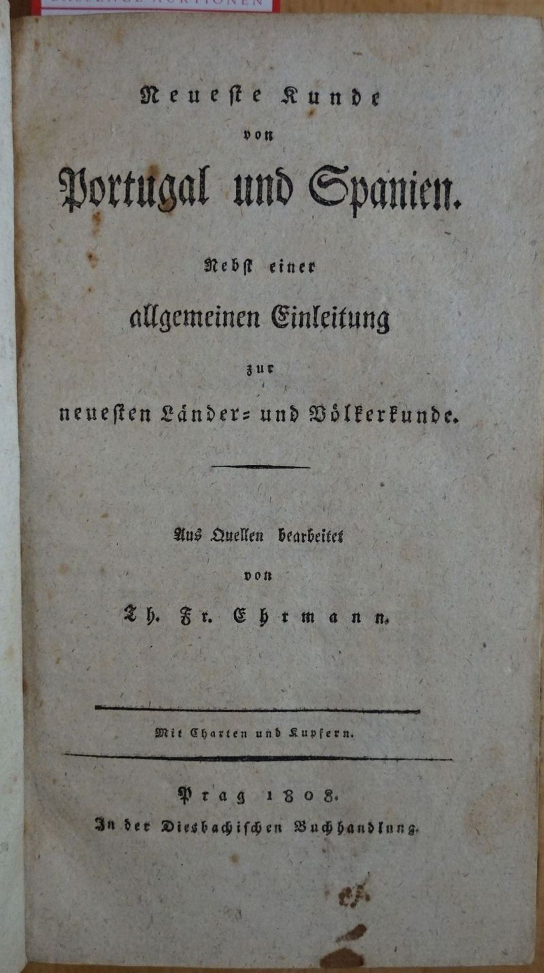 Ehrmann, Theophil Friedrich: Neueste Länder- und Völkerkunde. Ein geographisches Lese...