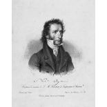 Kriehuber, Josef: Nicolò Paganini. Virtuose di camera di S. M. Francesco I...