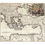 Danckerts, Justus: Accuratissima occidentalioris districtus maris mediterra...