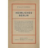 Hessel, Franz: Heimliches Berlin