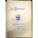 La Danse: Le Gaulois à ses Abonnés 1888