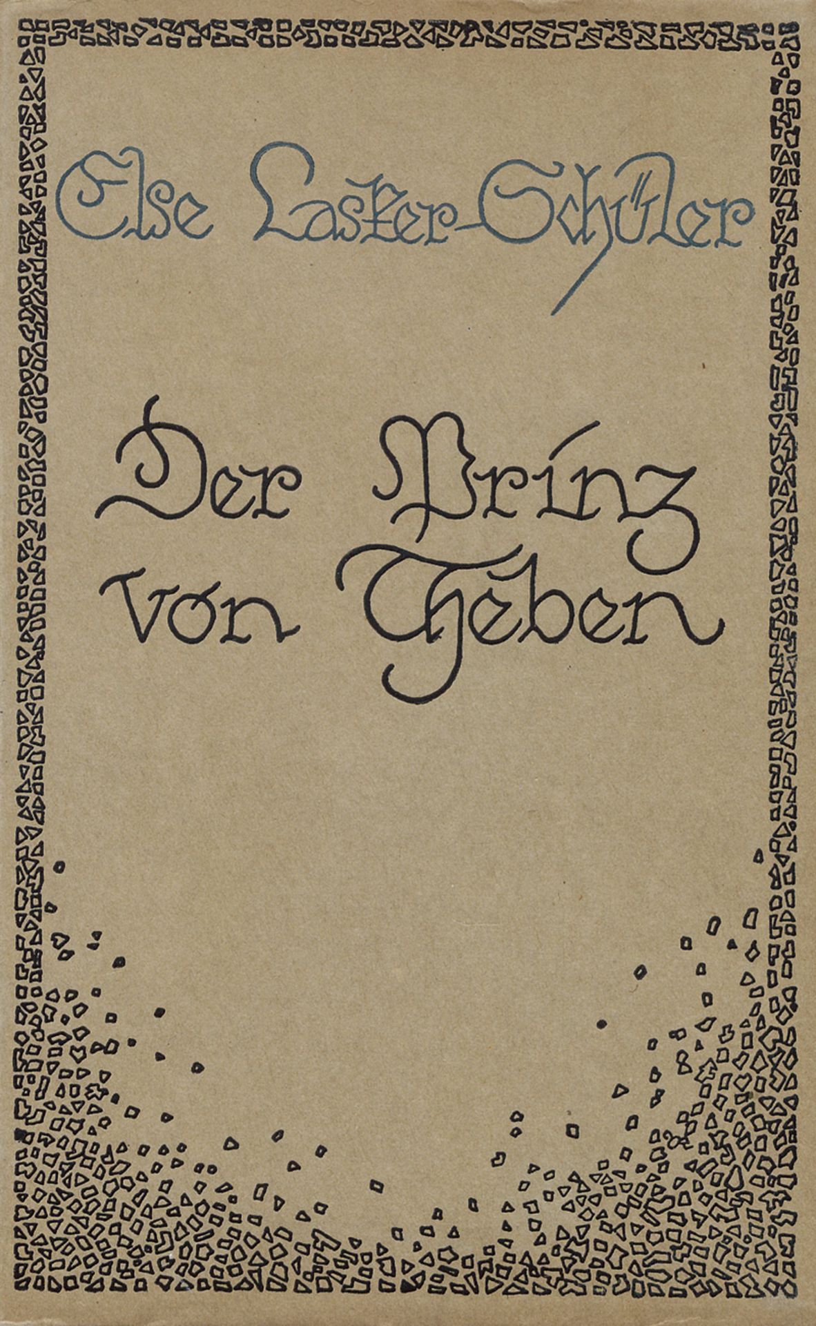 Lasker-Schüler, Else: Der Prinz von Theben