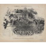 Strauss, Isaak: La source. Valse par Strauss Chef d'Orchestre des Bals d...