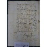 Wolfgang, Fürst zu Anhalt-Köthen: Brief 1557