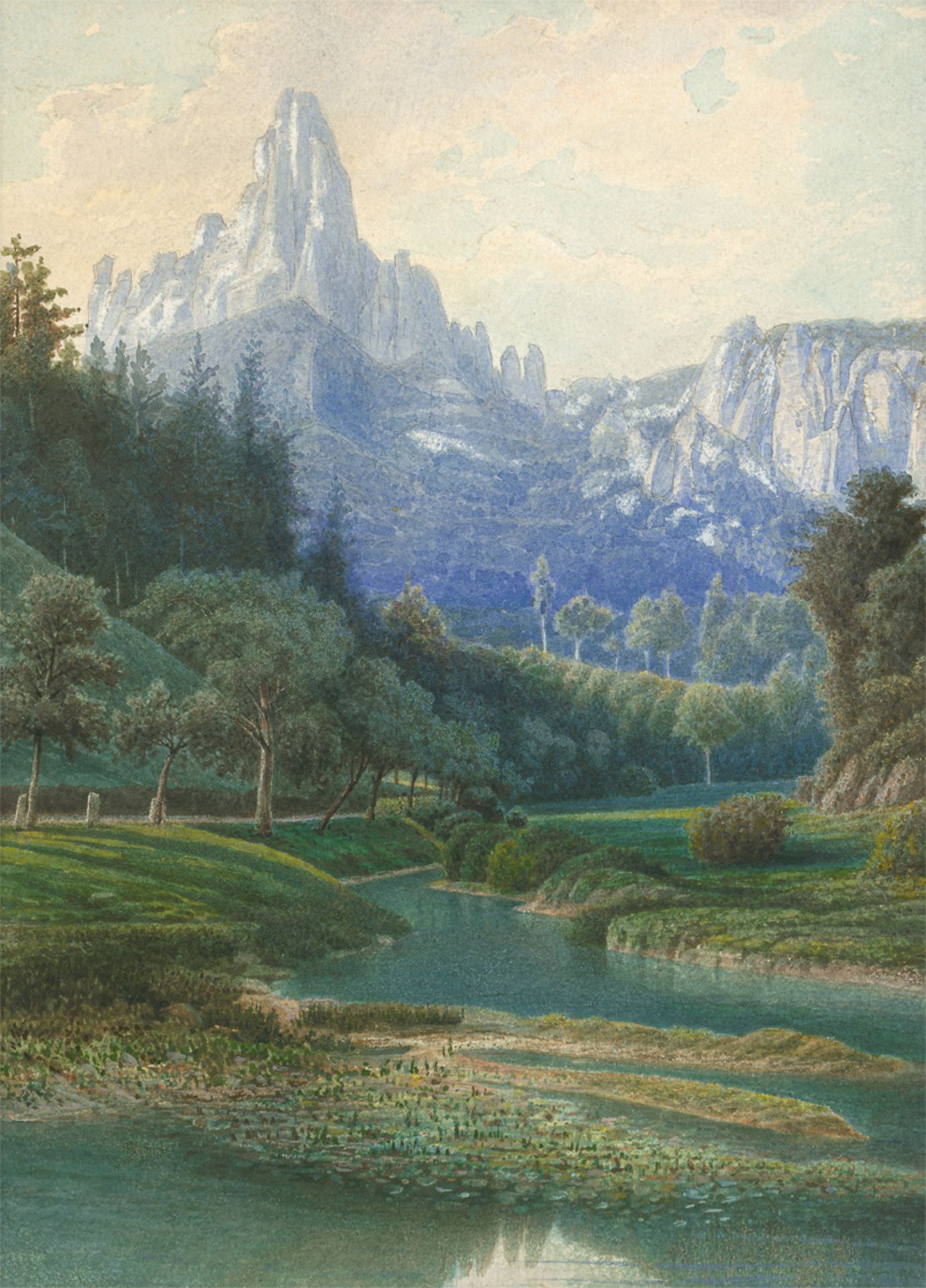 Nothnagel, Johann Andreas: Gebirgslandschaft