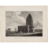 Daniell, Thomas - nach: Die Große Pagode in Tanjore; Ein Hindu-Tempel in Bahar