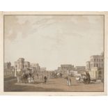 Daniell, Thomas: Old Court House and Street,Calcutta