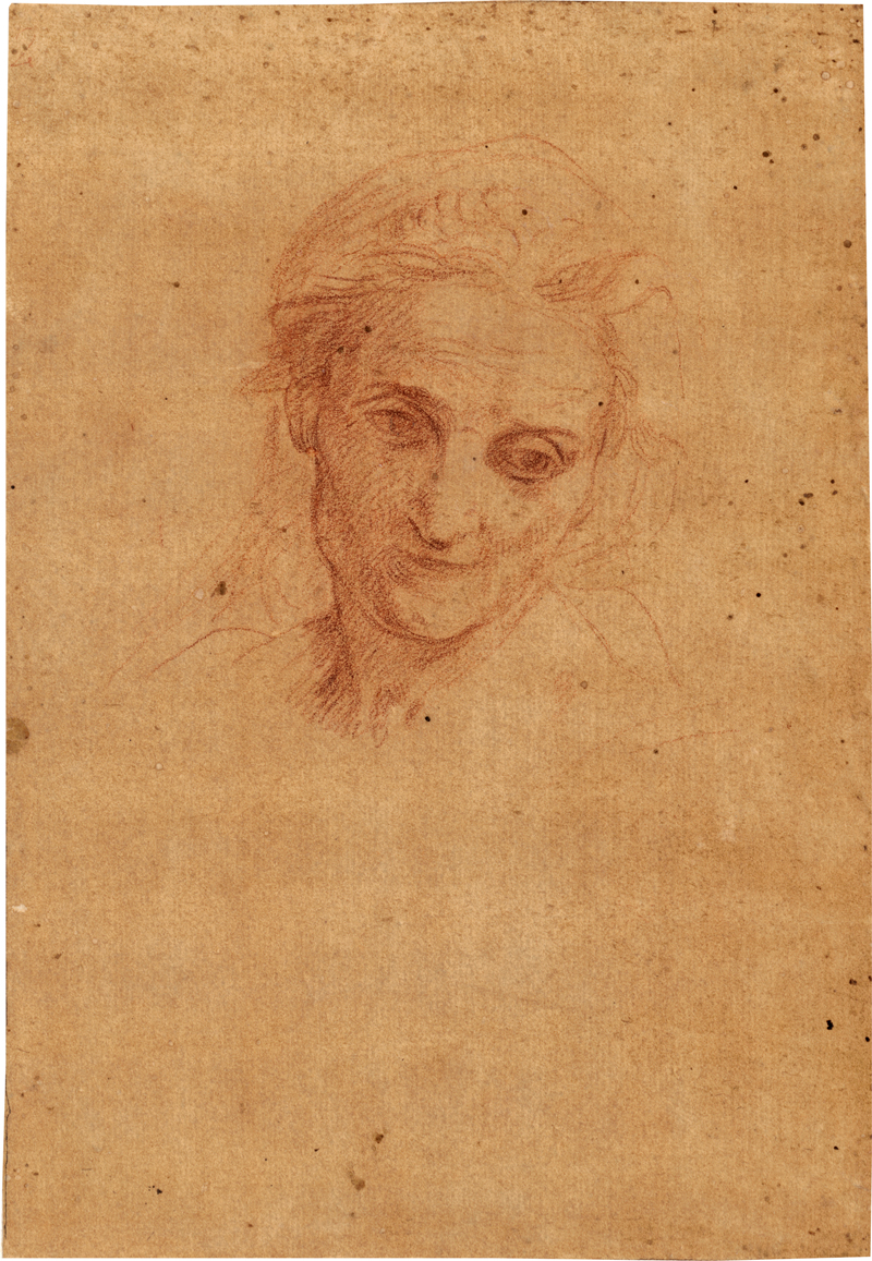 Batoni, Pompeo: Bildnis einer Frau mit gesenktem Blick