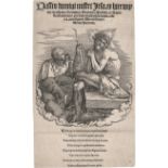 Dürer, Albrecht: Titelblatt mit dem Schmerzensmann