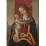 Sellaio, Arcangelo di Jacopo del - ...: Madonna mit Kind und Apfel