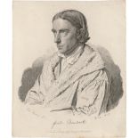 Küchler, Carl Gotthelf: Bildnis Johann Friedrich Overbeck,