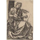 Beham, Hans Sebald: Die Madonna mit der Birne