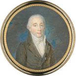 de Lusse, Jean-Jacques-Thérésa - zu...: Miniatur Portrait eines Mannes mit Malteserorden, in oli...