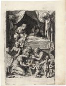 Cort, Cornelis: Die Geburt Mariens