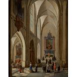 Neefs II, Pieter: Kircheninterieur einer gotischen Kathedrale