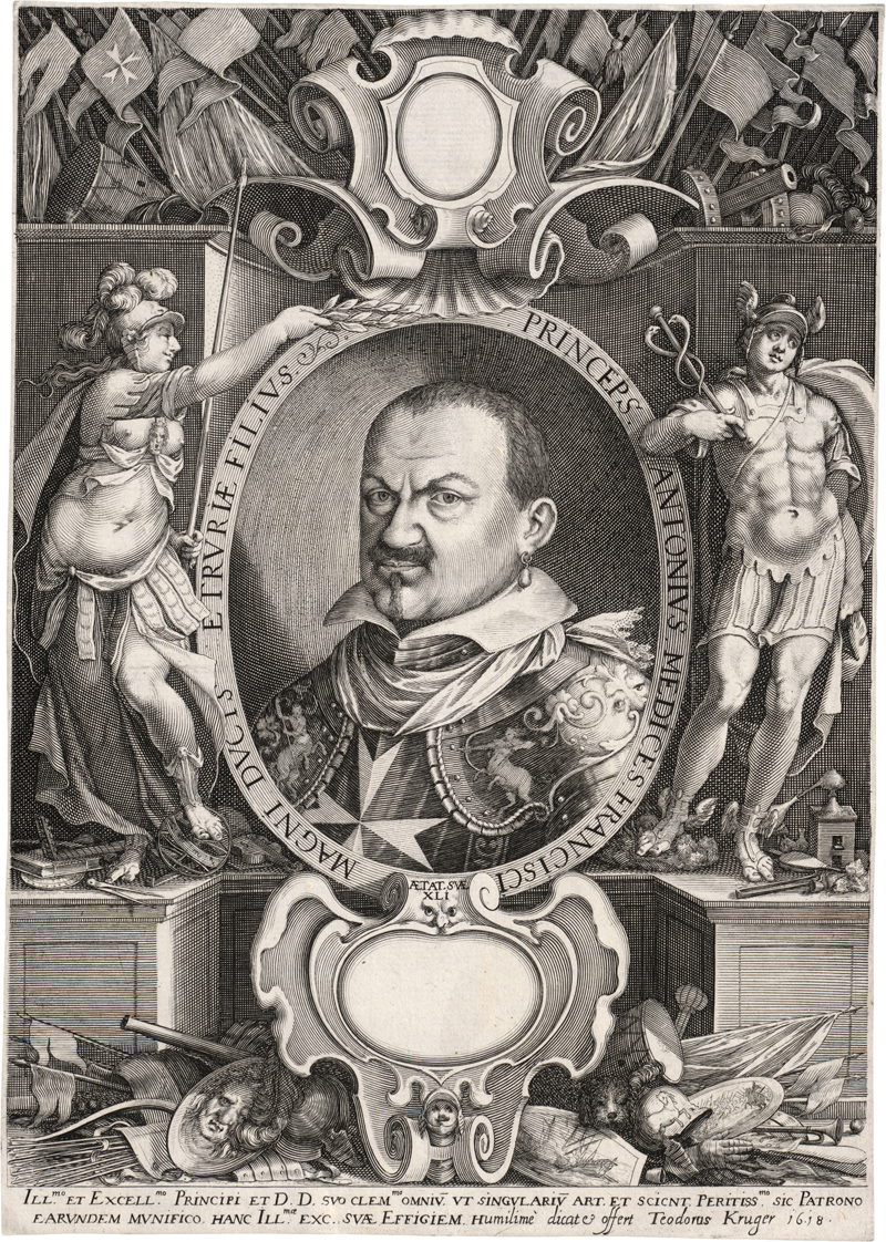 Crüger, Dietrich: Bildnis des Prinzen Antonio de Medici - Image 2 of 3