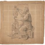 Schadow, Johann Gottfried: Der Bildhauer Daidalus bei der Arbeit