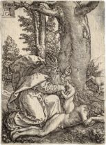 Aldegrever, Heinrich: Die Geschichte von Adam und Eva