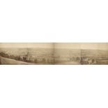 Industrial View Zwickau: Panoramic view of the industrial area of Zwickau, Saxony...