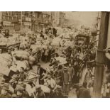 China: Streetlife in Shanghai and one image of Nanking during t...