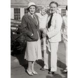 Film Photography: Marlene Dietrich with her husband Rudolph Sieber and her...