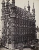 Bisson frères: Leuven, view of the City Hall
