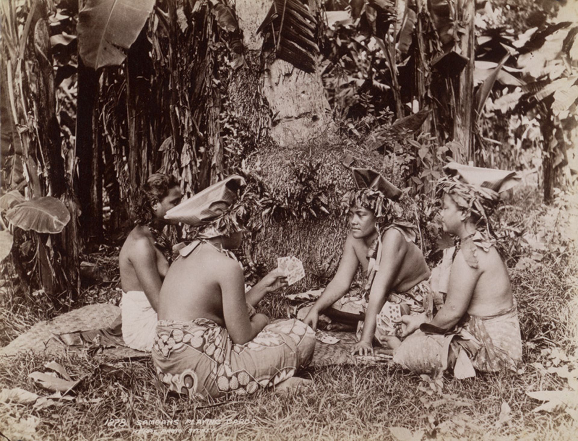 Davis, John: Samoan's playing cards