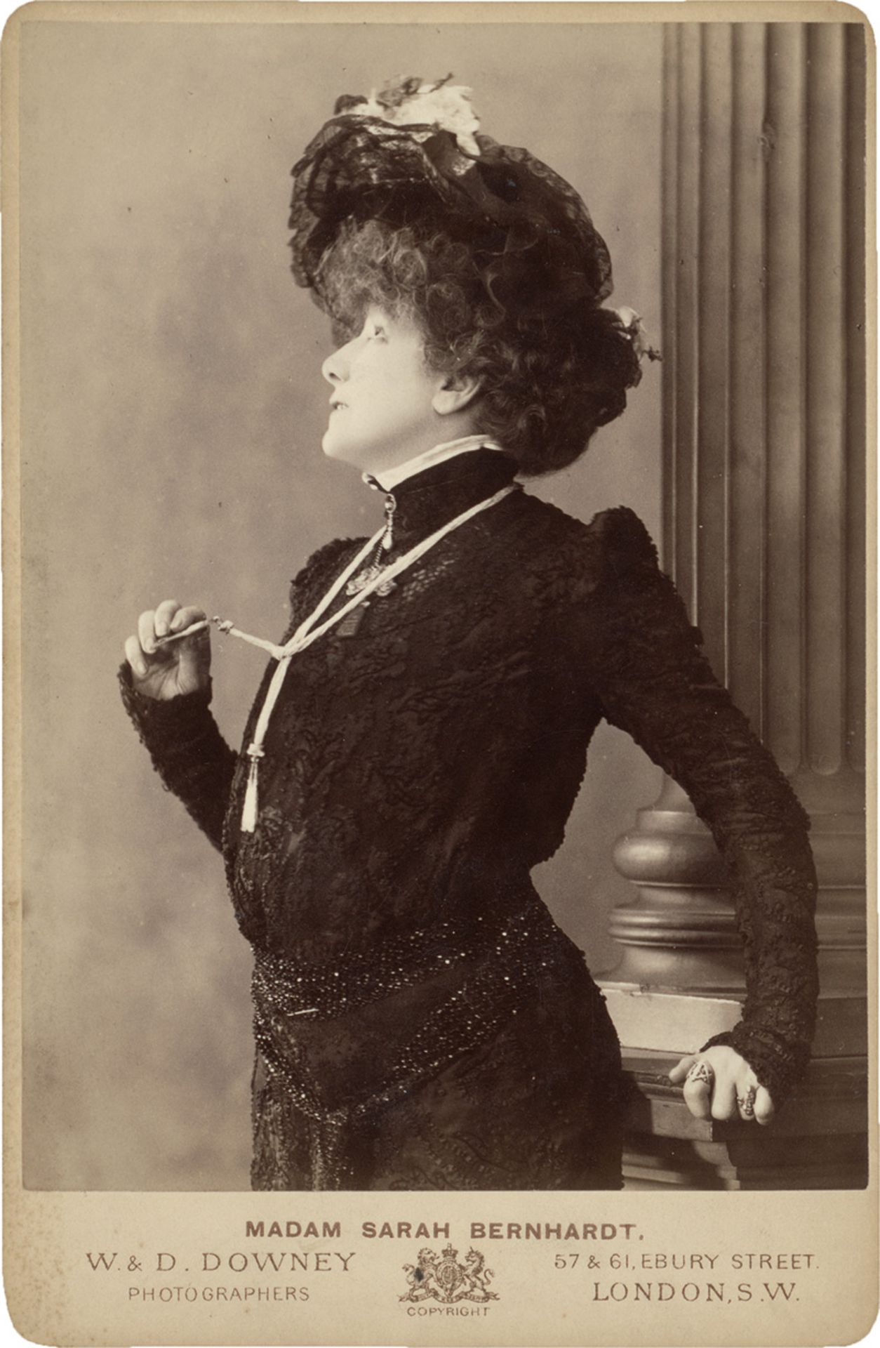 Bernhardt, Sarah: The actress Sarah Bernhardt - Image 3 of 3