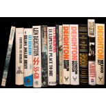 DEIGHTON, Len : a collection of thirteen first editions all in d/ws, inc.