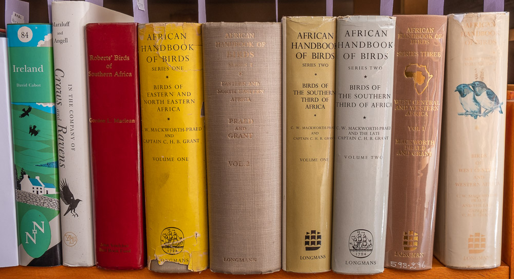 AFRICAN HANDBOOK OF BIRDS : 6 vols, Vol One -Three, First and Second Series,