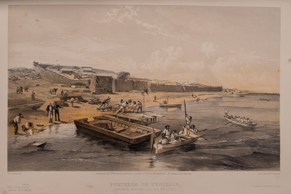 SIMPSON, William - The Seat of the War in the East : 2nd series, 41 tinted lithograph plates,
