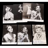 MARGOT FONTEYN : Romeo & Juliet signed postcard. With Antoinette Sibley, signed postcard.