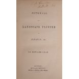 LEAR, Edward - Journals of a Landscape Painter in Albania, &c : org.