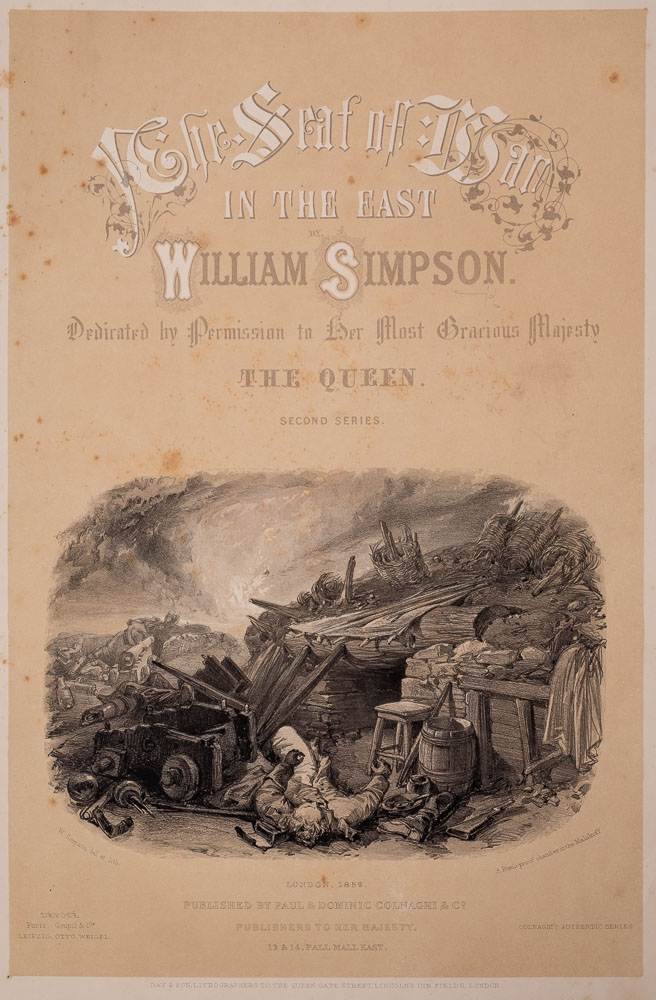 SIMPSON, William - The Seat of the War in the East : 2nd series, 41 tinted lithograph plates, - Image 3 of 7