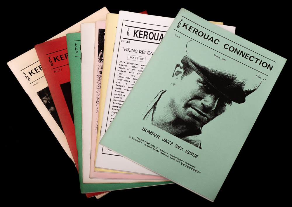 THE KEROUAC CONNECTION : 8 copies, No. 15, 17, 19, 20, 21, 23, 24, 25.
