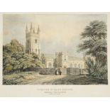 DEVON : a large number of prints of Devon and Exeter, including many lithographs of Spreat's,